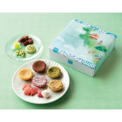 ＜京都限定掛け紙付＞ 夏の紋様缶