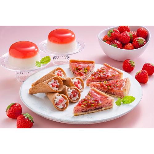 【クリスマス】いちごに恋するスイーツ詰合せ