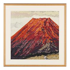 掛額　赤富士