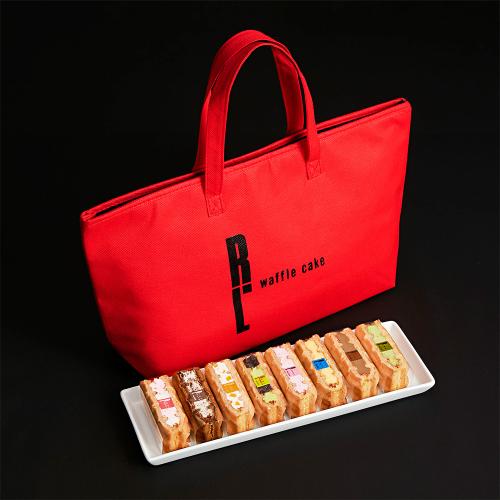 ワッフルケーキ8個セット（保冷バッグ付）
