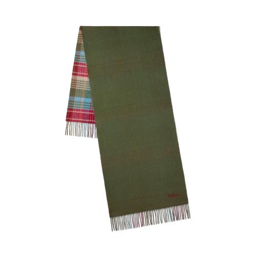 ラージ リバーシブル ヘリテージ チェック マフラー