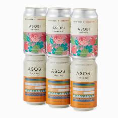 ASOBI BEER 詰め合わせギフト（ASOBI PALE ALE 3缶＋ASOBI THE KYOTO 3缶）
