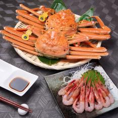 福袋 訳あり福井の冬の味覚 越前かに2杯・甘えび詰合せ