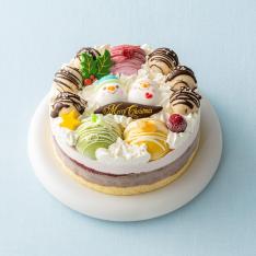 【クリスマス】小さな酪農家のデコレーションアイスケーキ