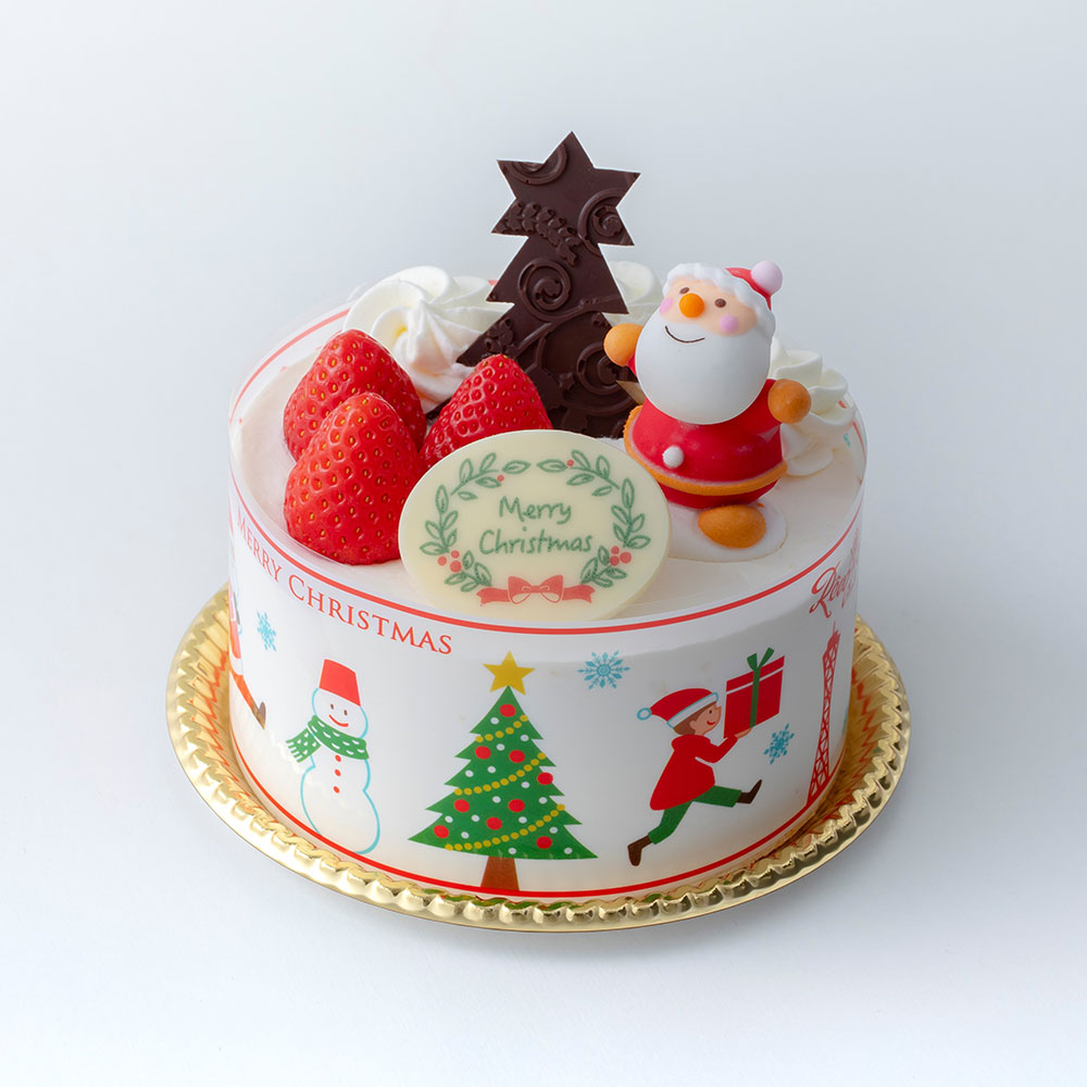 大阪店23日・24日・25日店頭お渡し】クリスマス生クリームデコレーション 4号 | 商品詳細 | 高島屋オンラインストア