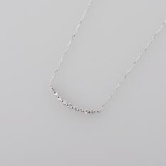 K18WGダイヤモンドペンダント