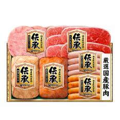 伝承国産豚肉ハム詰合せIDM-55
