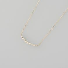 K18YGダイヤモンドペンダント