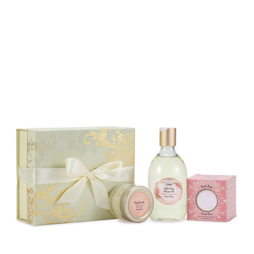 スイートバスタイムキット グリーン･ローズ