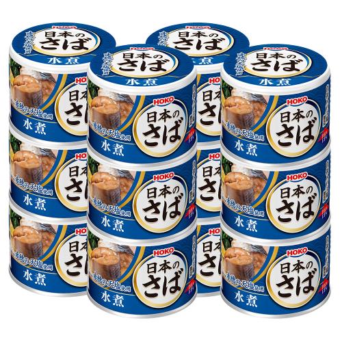 日本のさば水煮(12缶入)