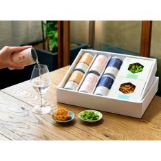 京都の日本酒3銘柄とおつまみ2種のギフト