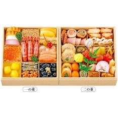 画像〈京料理 たん熊北店〉おせち料理 二段重