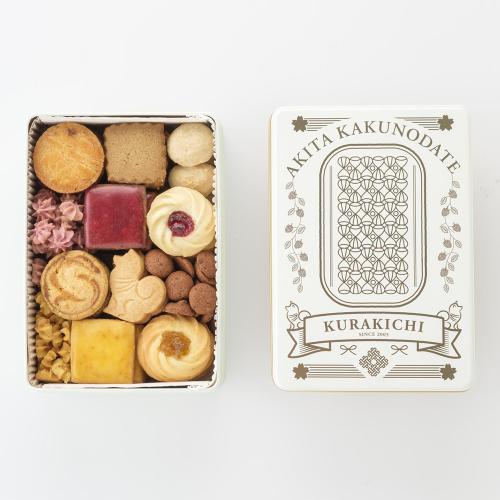 KURAKICHIあきたフルーツクッキー缶