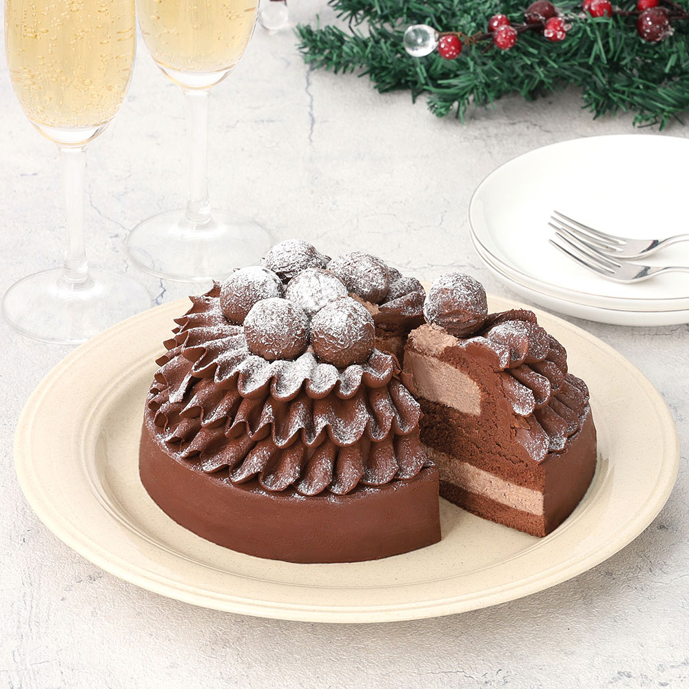 【クリスマス】生ショコラトリュフ ネージュ ド ノエル