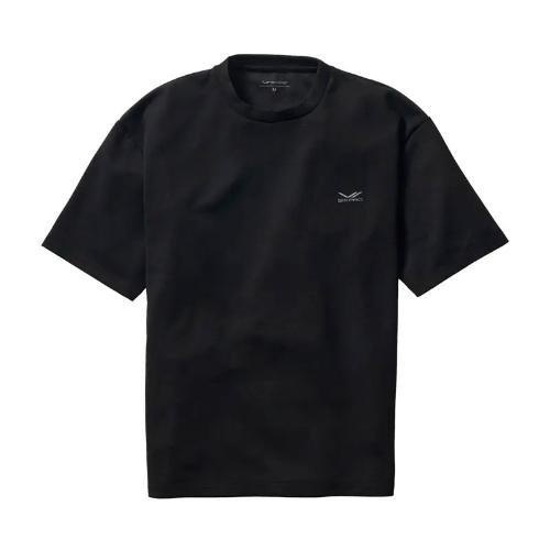 Recovery Wear オーバーサイズTシャツ（ブラック）＜一般医療機器＞ S→LLサイズ