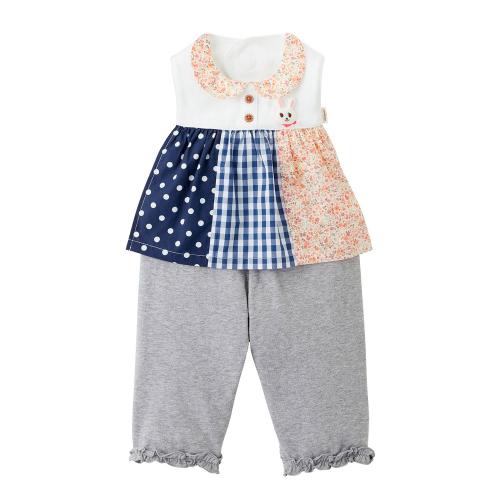 ワンピース風スタイパンツセット