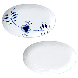 ホワイトフルーテッドハーフレース ピックルディッシュ | 商品詳細