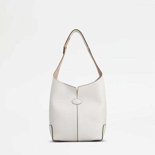 トッズ Di バッグ フォリオ レザー ショルダー バッグ スモール