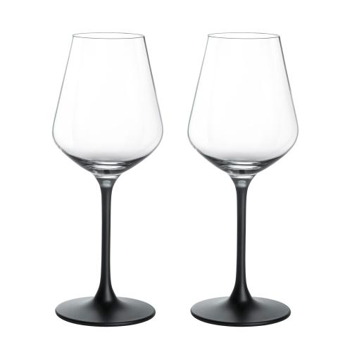 ロック 赤ワイングラス2脚セット