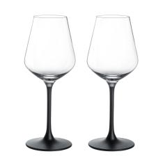 ロック 赤ワイングラス2脚セット