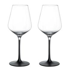 ロック 白ワイングラス2脚セット