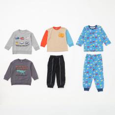 2026年 こども服＆パジャマ福袋 男児A 100cm～130cm