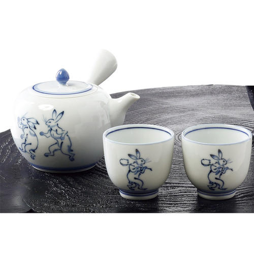 【京都高島屋限定】高山寺 鳥獣戯画 茶器セット