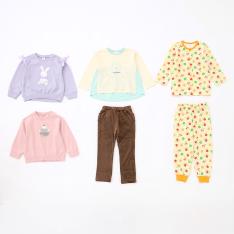 2026年 こども服＆パジャマ福袋 女児B 100cm～130cm