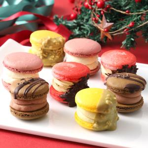 クリスマスマカロン8個入りボックス　　