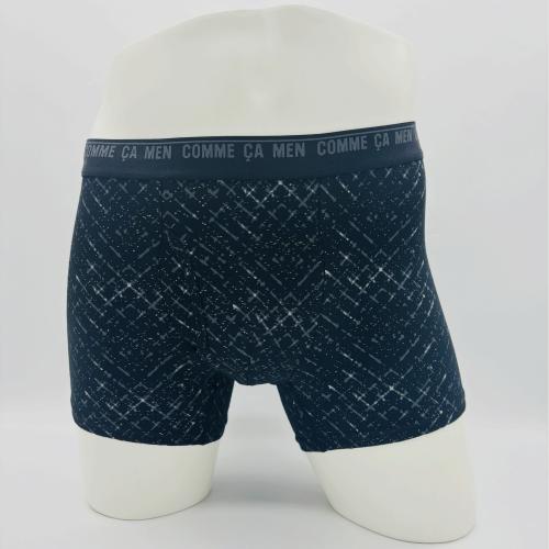 バイヤス柄 ボクサーパンツ 前開き M→L