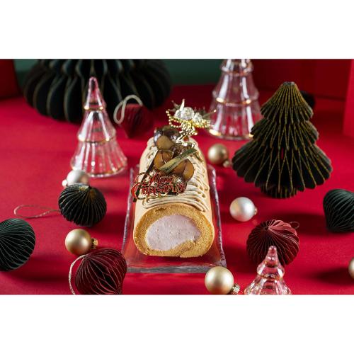 【クリスマス】クリスマスの堂島モンブランロール