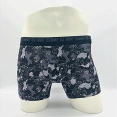 迷彩恐竜柄 ボクサーパンツ 前開き M→L