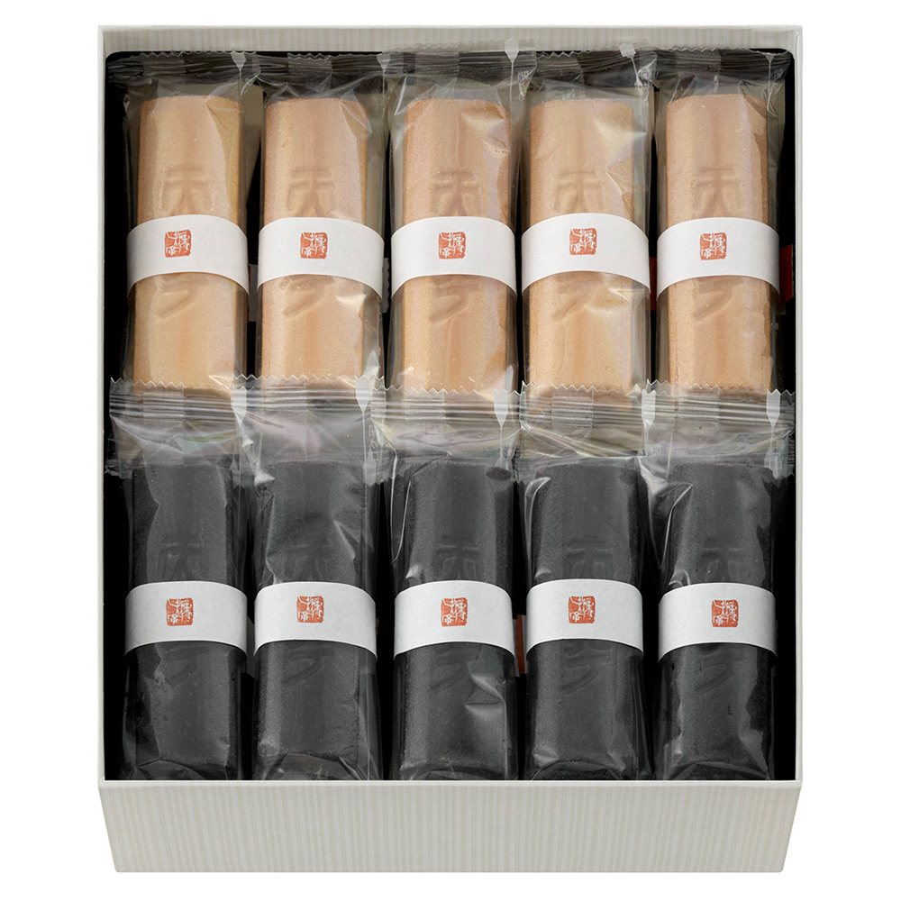 ふくみ天平（10個）・ふくみ天平 胡麻（10個） 詰合せ