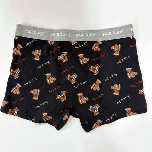 ベア総柄 ボクサーパンツ 前閉じ M→L