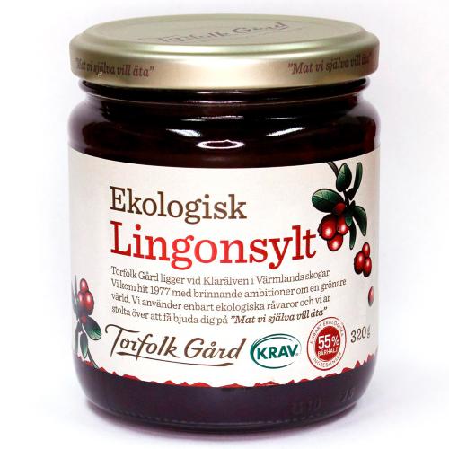 <トルフォークゴード>リンゴンベリージャム2個セット