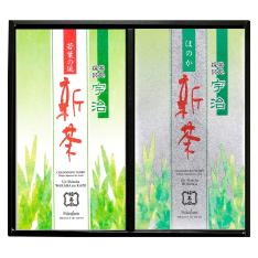 宇治新茶ほのか・若葉の風詰合せ