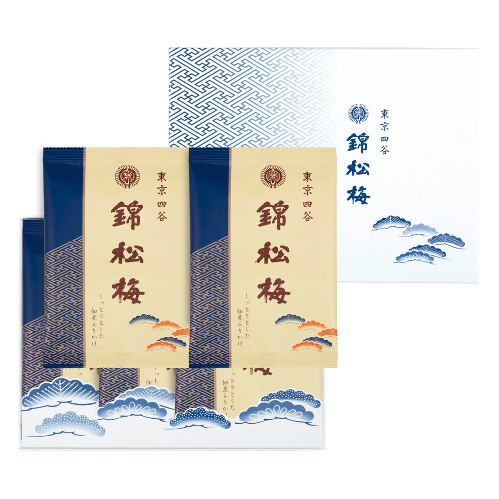 錦松梅 袋入（90g×5袋・ギフト箱）