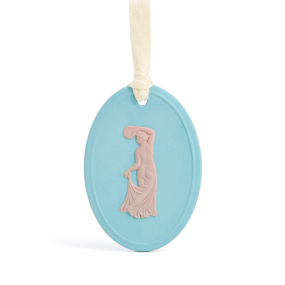 ホリデイ オーナメント ジョイ ターコイズ＆ピンク