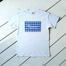 Rainbow DRIVE-IN Tシャツ PALAKA（大人用）ネイビー×ホワイト  S→Lサイズ