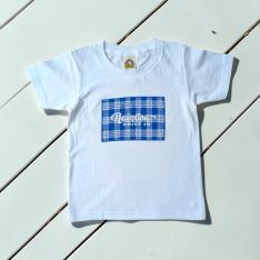 Rainbow DRIVE-IN Tシャツ PALAKA（子供用） ネイビー×ホワイト  4T→12サイズ
