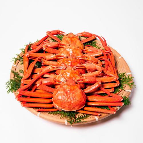 蟹屋の釜茹で紅ずわい蟹2kgセット(約400~500g×4~6)