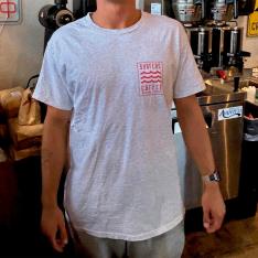 SURFERS COFFEE  Tシャツ ALOHA FROM HAWAII（大人用） アッシュ S→Lサイズ