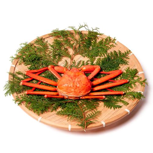蟹屋の釜茹で紅ずわい蟹(約600~700g×1)
