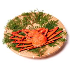 蟹屋の釜茹で紅ずわい蟹1kgセット（500g×2）