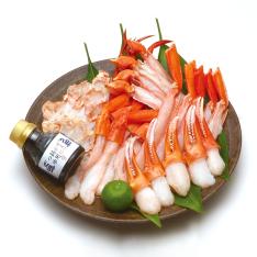 蟹屋の蟹鍋セット（境港産生紅ずわいがに）