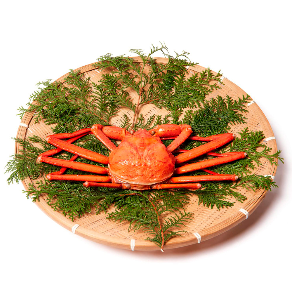 蟹屋の釜茹で紅ずわいがに(約500g×1)