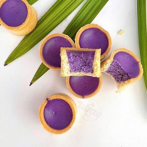 ウベ・チーズタルト