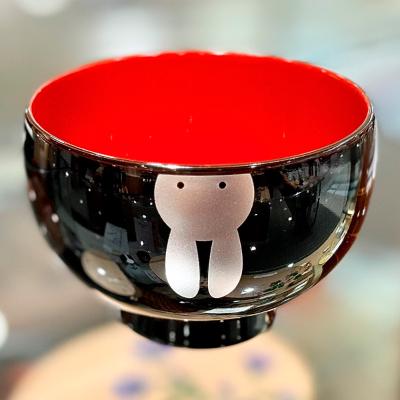 和食器　関谷二男作　漆塗　高台汁椀　五客　共箱　C　8494 和食器 関谷二男作 漆塗 高台汁椀 五客 共箱 C 8494