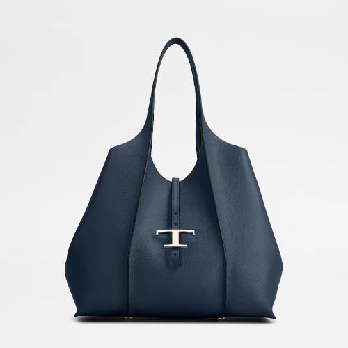 T タイムレス レザー ショッピングバッグ ミディアム