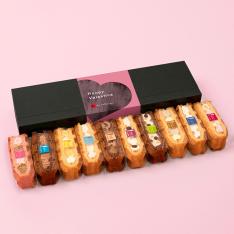 【バレンタインデー】ワッフルケーキ バレンタイン（10個入）